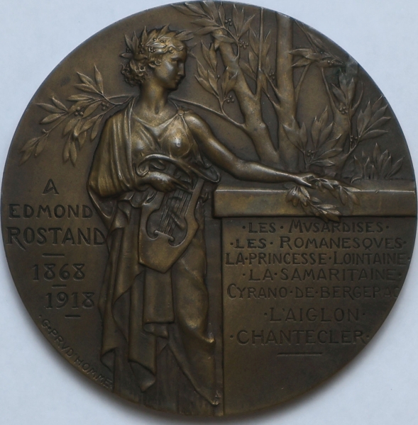 Joias . Medalha da Argentina para o Brasil - 1900 - Prata (.900 foto 1