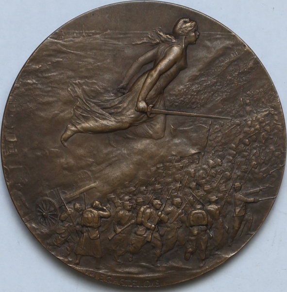 Joias . Medalha da Argentina para o Brasil - 1900 - Prata (.900 foto 7