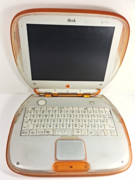 Joias . APPLE :NOOTBOOK IBOOK TANGERINA  VINTAGE , raro , fabricado em 1999, sem testes ...