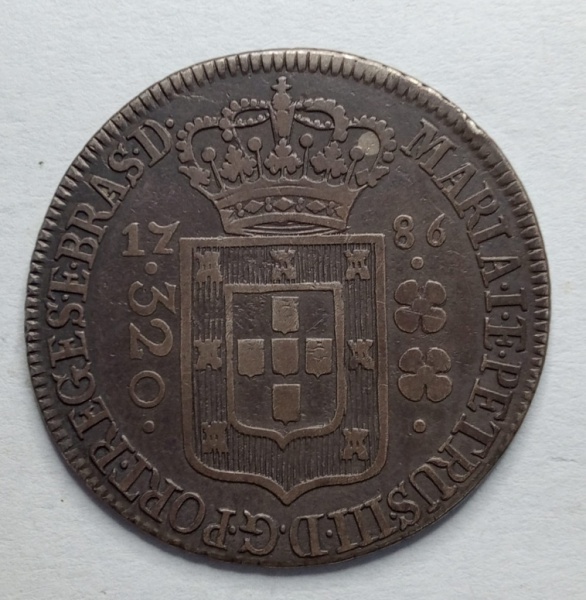 Joias . 320 REIS 1786 SL 2A COROA ALTA
