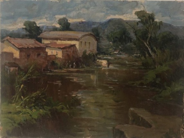 Arte . Judith Lauand -Datado1961 - Óleo Sobre Tela - Med 50x50 foto 4