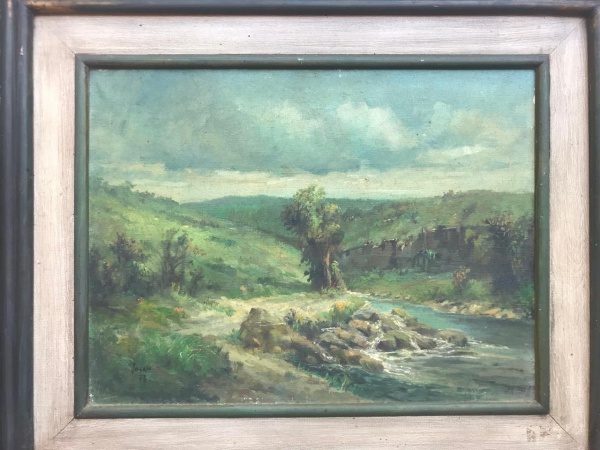 Arte . Oscar Pereira da Silva - Marinha - Óleo Sobre Tela - Me foto 6