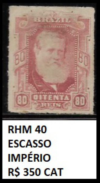 Joias . RARO SELO DO IMPÉRIO RHM 29 DE 500 RÉIS VALOR DE CAT - foto 7