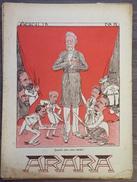 Arte . Marreta - São Paulo 1923 - Anno I, N. 38 - 1a. ed. - Br foto 6