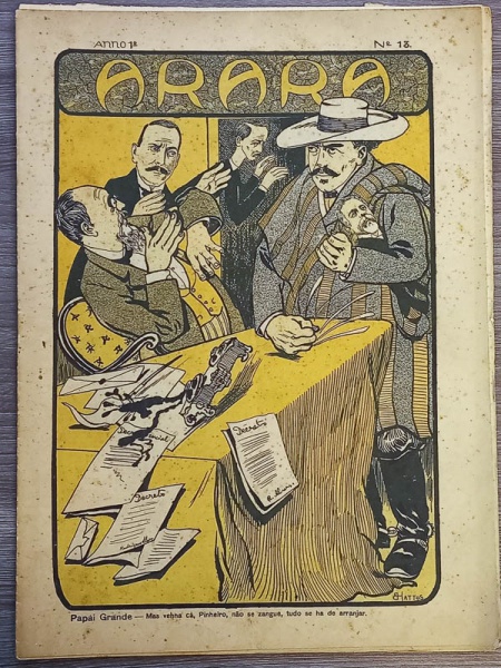 Arte . Marreta - São Paulo 1923 - Anno I, N. 38 - 1a. ed. - Br foto 7