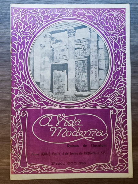 Arte . Vida Moderna, A Nova Mania - São Paulo 1926 - Anno XXII foto 2