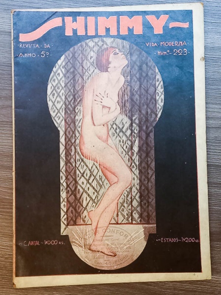 Arte . Vida Moderna, A Nova Mania - São Paulo 1926 - Anno XXII foto 4