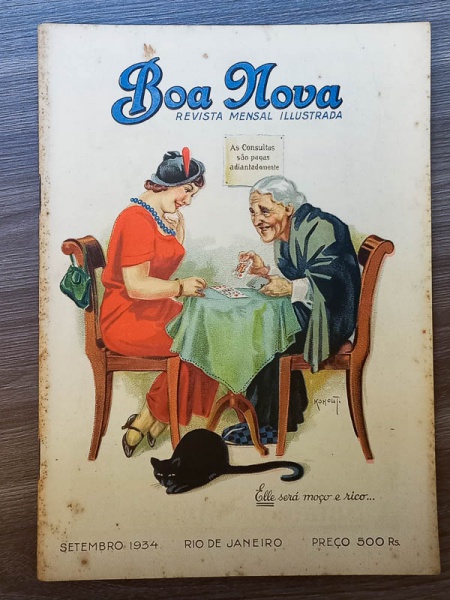 Arte . Boa Nova, Revista Mensal Ilustrada - Rio de Janeiro 193 foto 2