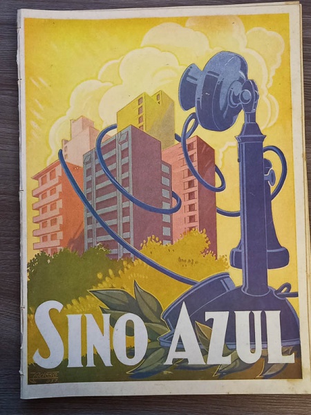 Arte . Sino Azul - Rio de Janeiro 1937 - Anno X, N. 118 - Broc foto 1