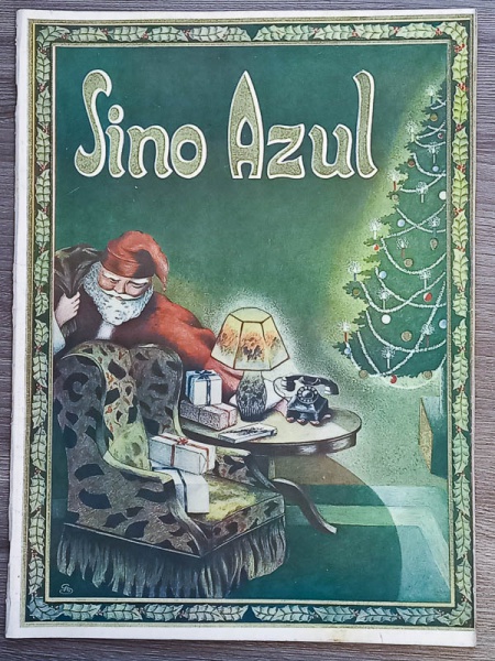 Arte . Sino Azul - Rio de Janeiro 1937 - Anno X, N. 118 - Broc foto 2