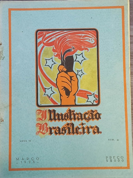 Arte . Illustração Brasileira - 1924 - Anno V, N. 46 - bom exe foto 1