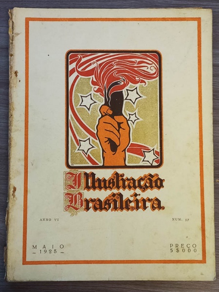 Arte . Illustração Brasileira - 1924 - Anno V, N. 46 - bom exe foto 2