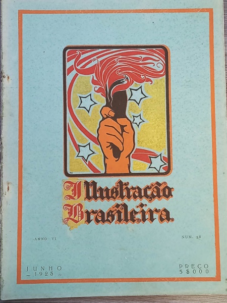 Arte . Illustração Brasileira - 1924 - Anno V, N. 46 - bom exe foto 3