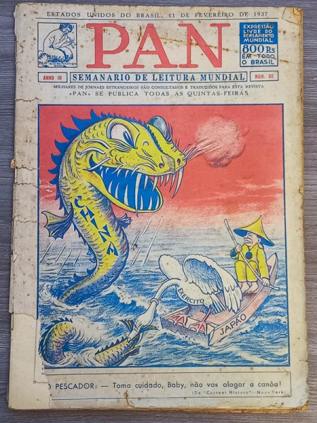 Arte . Pan, Semanario de Leitura Mundial - 1936 - Ano II, N. 6 foto 1