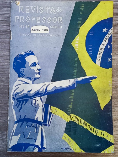 Arte . Nossa Penna, A Revista dos Estudantes - São Paulo 1928- foto 1