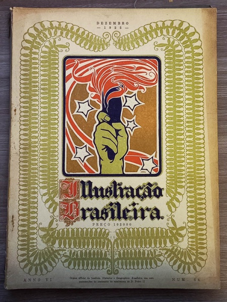 Arte . Illustração Brasileira - 1925 - Anno VI, N. 61 - bom ex foto 1