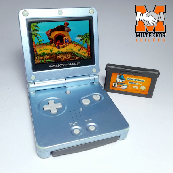 NINTENDO - Antigo video game portátil Nintendo Gameboy Advance SP