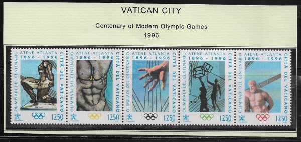 Joias . Vaticano 1997 1090/1095 Yvert 17 Euros foto 3