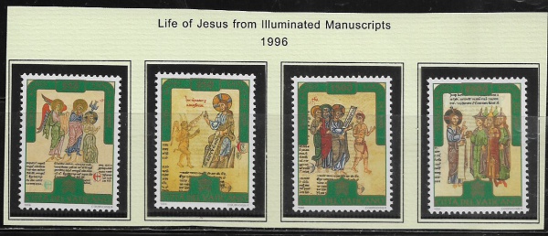 Joias . Vaticano 1997 1090/1095 Yvert 17 Euros foto 6