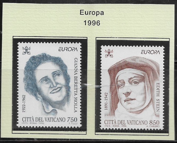 Joias . Vaticano 1995 1020/1022 Yvert 7,25 Euros foto 4