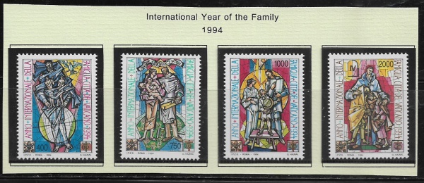 Joias . Vaticano 1995 1020/1022 Yvert 7,25 Euros foto 6