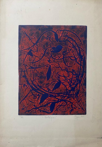 Arte . Guerino  Grosso - F. Feminina - Óleo sobre Tela Med;73x foto 6