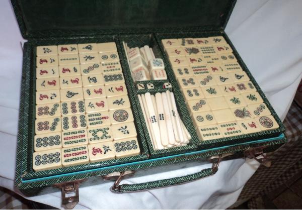 Lote - Jogo Mahjong