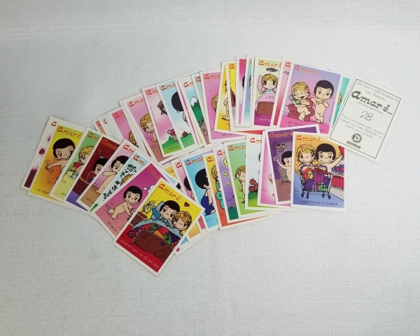 Figurinhas `Amar é` 2007 sem repetições. Caso as informações descritas neste lote não sejam suficientes para sanar suas dúvidas, mande um WhatsApp para (11) 91264-3806 ou envie um e-mail para contato@