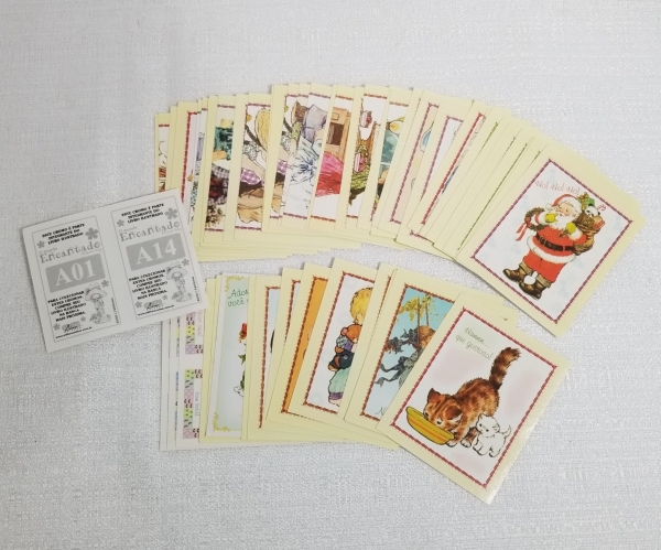 Figurinhas `Encantado` sem repetições. Caso as informações descritas neste lote não sejam suficientes para sanar suas dúvidas, mande um WhatsApp para (11) 91264-3806 ou envie um e-mail para contato@re