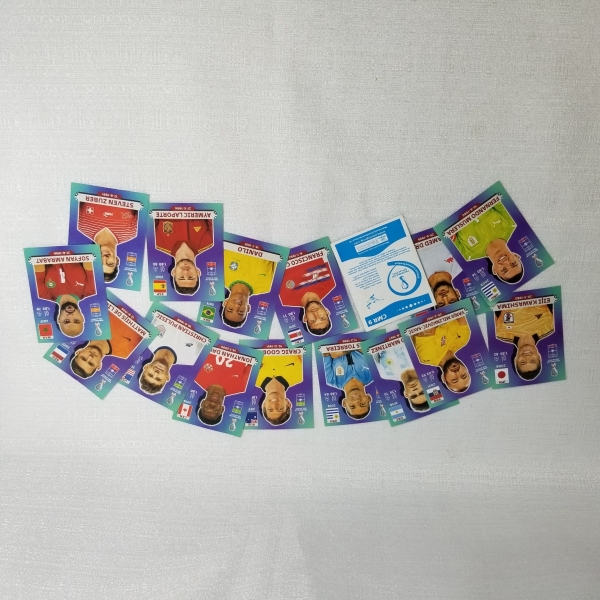 Adesivos Fifa Quatar 2022 Panini. Caso as informações descritas neste lote não sejam suficientes para sanar suas dúvidas, mande um WhatsApp para (11) 91264-3806 ou envie um e-mail para contato@retrove