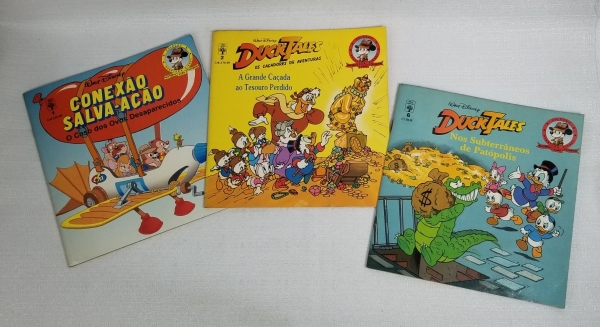 Revistas em quadrinhos DuckTales antigas e raras. Caso as informações descritas neste lote não sejam suficientes para sanar suas dúvidas, mande um WhatsApp para (11) 91264-3806 ou envie um e-mail para