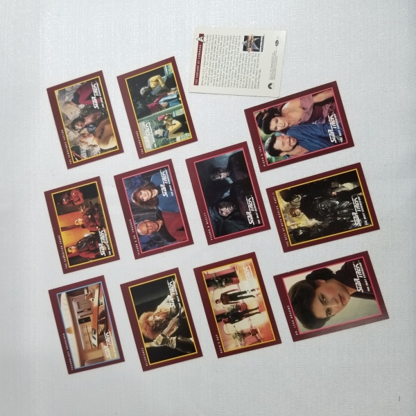 Card´s Star Trek The Next Generation. Caso as informações descritas neste lote não sejam suficientes para sanar suas dúvidas, mande um WhatsApp para (11) 91264-3806 ou envie um e-mail para contato@ret