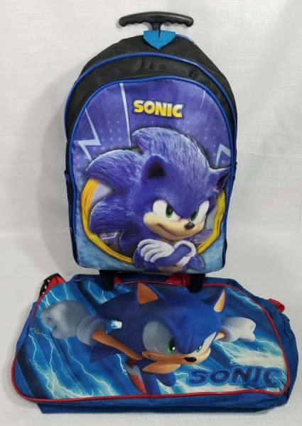 Mochilas Sonic usadas. Caso as informações descritas neste lote não sejam suficientes para sanar suas dúvidas, mande um WhatsApp para (11) 91264-3806 ou envie um e-mail para contato@retroversoleiloes.