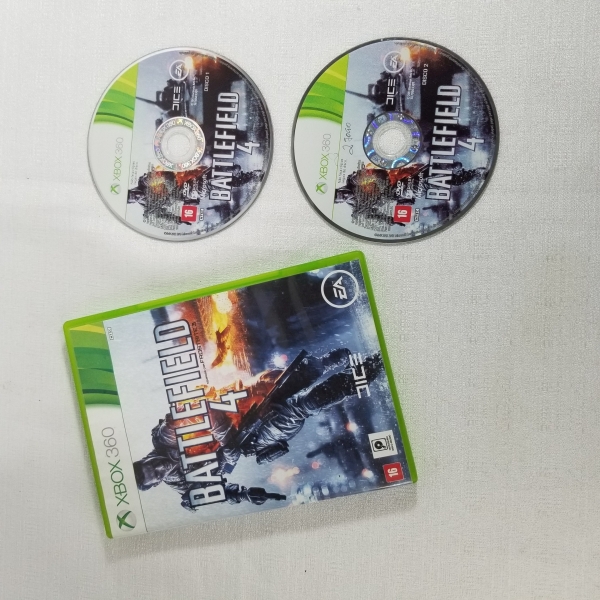 XBOX 360 Battlefild 4. Caso as informações descritas neste lote não sejam suficientes para sanar suas dúvidas, mande um WhatsApp para (11) 91264-3806 ou envie um e-mail para contato@retroversoleiloes.