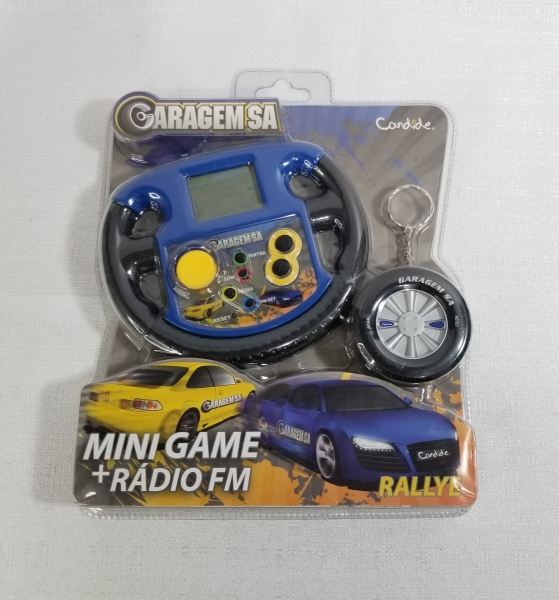 Mini Game + rádio FM Rallye Candide (lacrado). Caso as informações descritas neste lote não sejam suficientes para sanar suas dúvidas, mande um WhatsApp para (11) 91264-3806 ou envie um e-mail para co