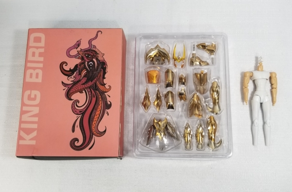 Peças do personagem Ikki de Fênix da marca Great Toys.. Caso as informações descritas neste lote não sejam suficientes para sanar suas dúvidas, mande um WhatsApp para (11) 91264-3806 ou envie um e-mai