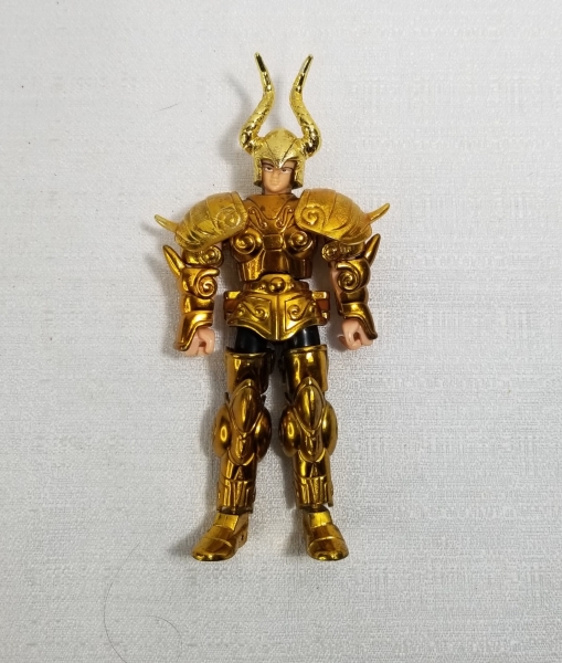 Boneco do Shura de Capricórnio da linha Bandai dos Cavaleiros do Zodíaco (repaint). Caso as informações descritas neste lote não sejam suficientes para sanar suas dúvidas, mande um WhatsApp para (11)