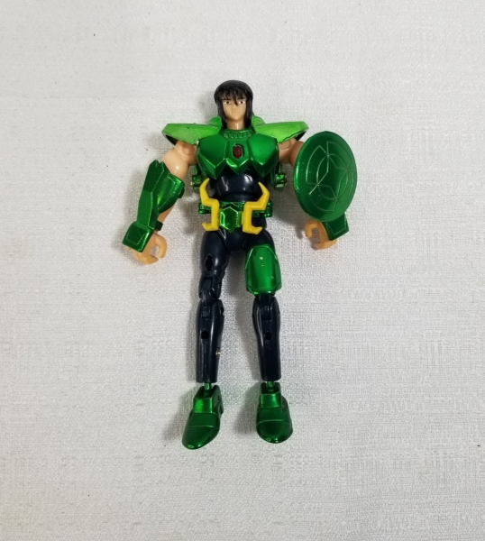 Boneco Shiryu de Dragão da linha Cavaleiros do Zodíaco, produzido pela Bandai (incompleto). Caso as informações descritas neste lote não sejam suficientes para sanar suas dúvidas, mande um WhatsApp pa