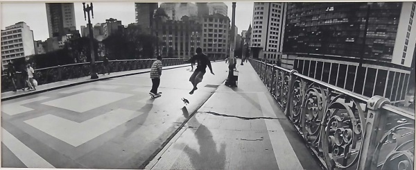 Juca Martins | Viaduto do Chá | Fotografia 3/40 | 14x40cm | 1993 | Com ficha do IMS