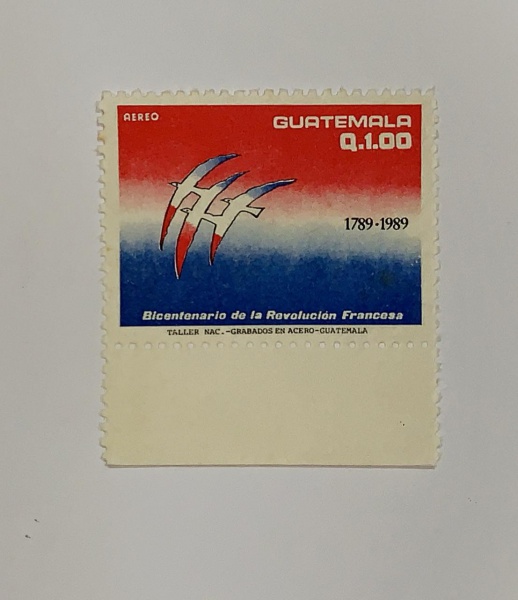 Guatemala - num A828 - novo - mint NH - leves pontos de óxido