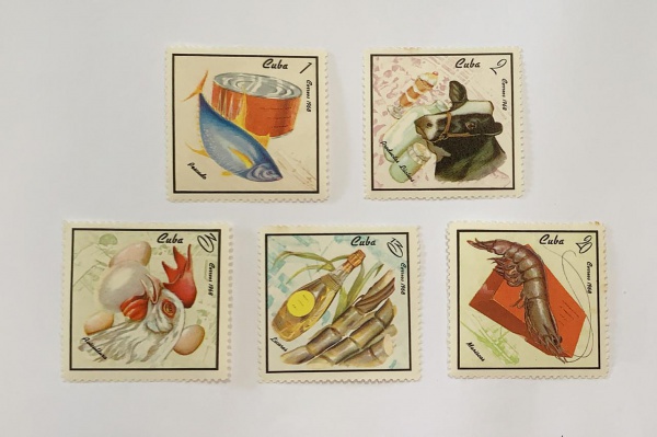 Cuba - fauna - num 1212/6 - novos - mint NH com leve óxido