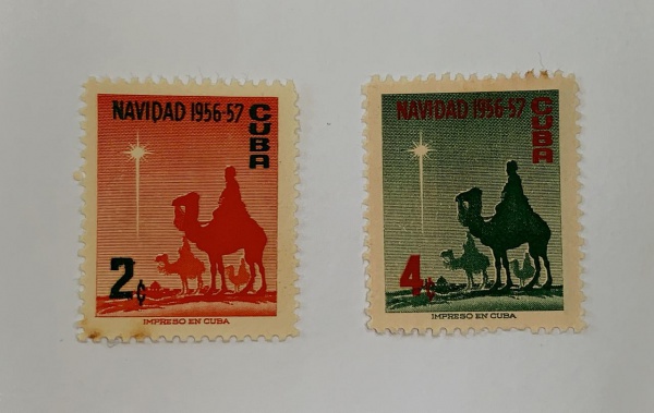 Cuba - Natal - num 445/6 - novos - mint NH