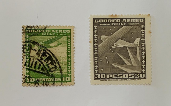 Chile - num A153/4 - novo e usado