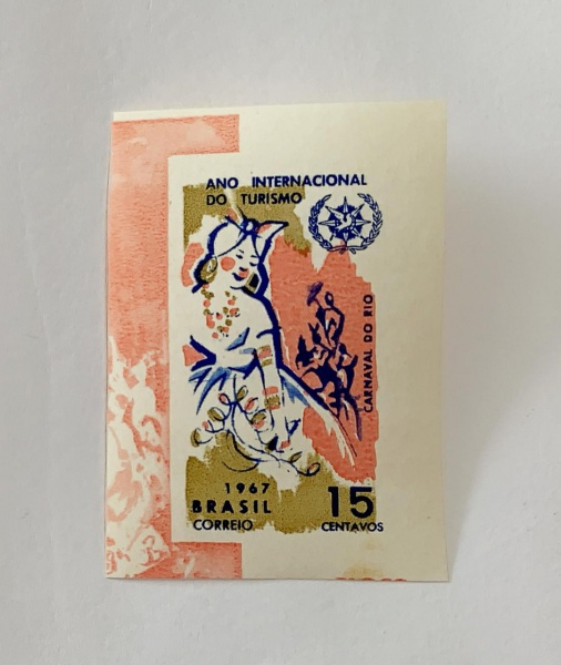 Brasil - selo do bloco - num bl.024-CO584 - novos