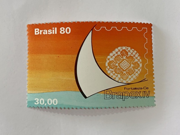 Brasil - selo do bloco - num bl.044-C1147 - novos