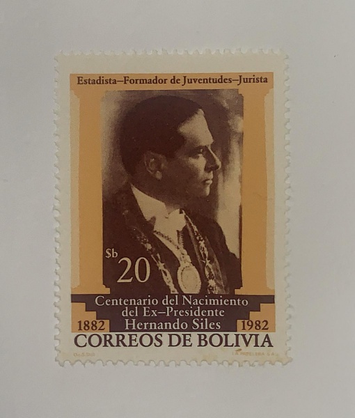 Bolívia - num 627 - novo - mint NH
