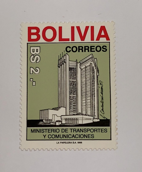 Bolívia - num 721 - novo - mint NH