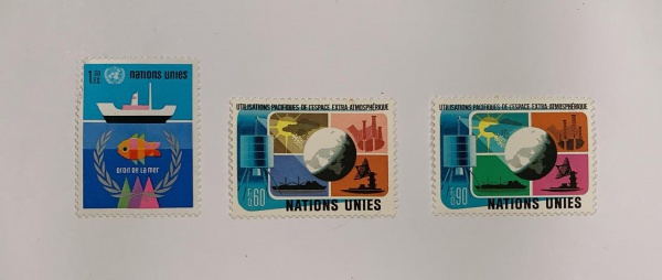 Nações Unidas - num G45 a G46/7 - novos - mint NH