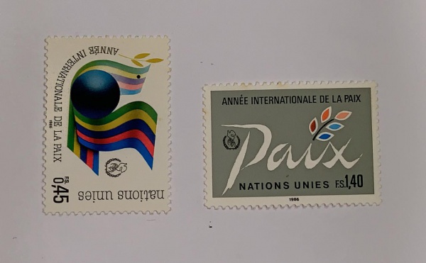 Nações Unidas - num G145/6 - novos - mint NH