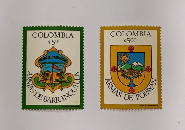 Colômbia - num 703/4 - novos - mint NH